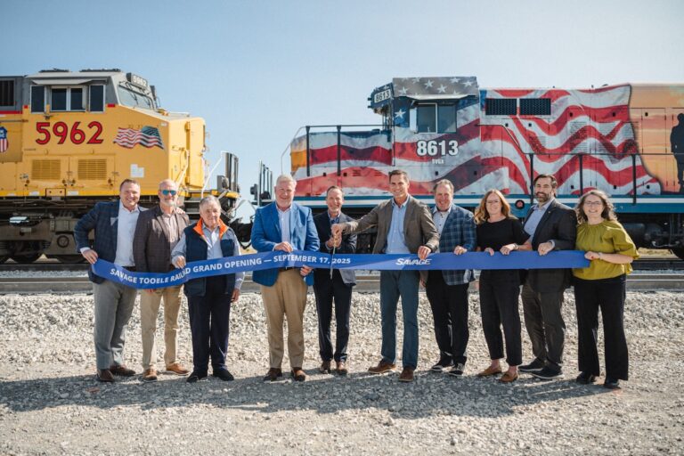 Utah’s First New Railroad in a Century opens at Lakeview Business Park