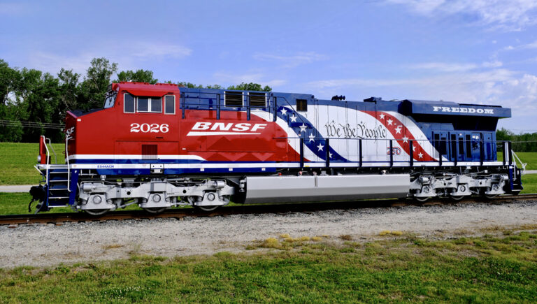 BNSF Honors America’s 250th With Three Commemorative Locomotives