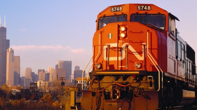 CN Chicago ef-2932-9_rgb Canadian National Railway Company in Chicago.
