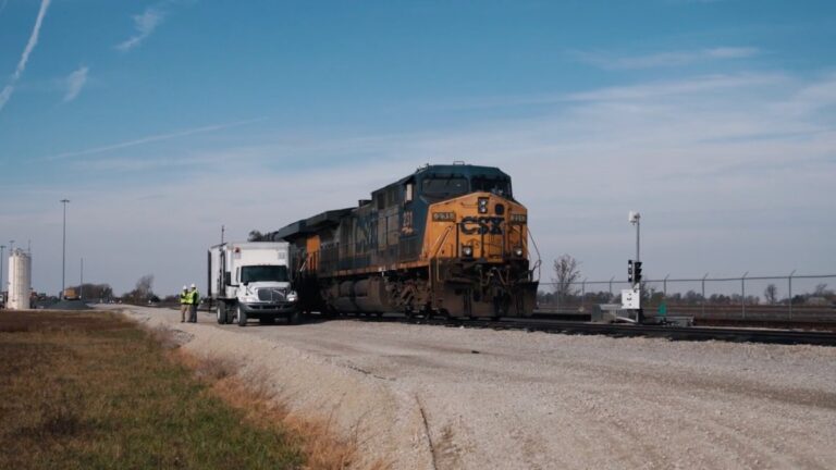 CSX Locomotive Service Truck Keeps Trains Moving in the Toledo Zone