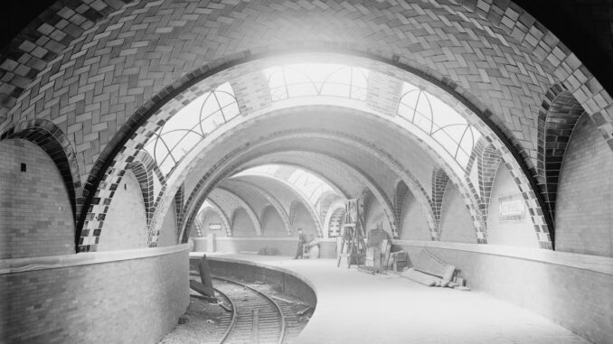 City Hall subway station New York 1200