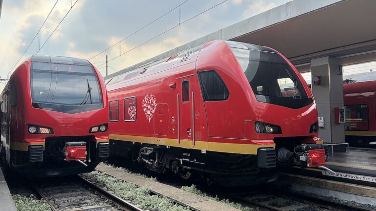 Stadler Delivers Electric FLIRT Fleet for Italy’s Aosta Valley Region