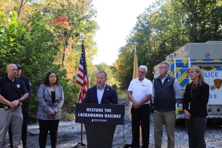 Gottheimer: $500,000 for the Future Lackawanna Railway & Andover Train Station Site
