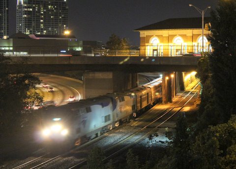 The Crescent departs Atlanta on Oct. 25, 2011.