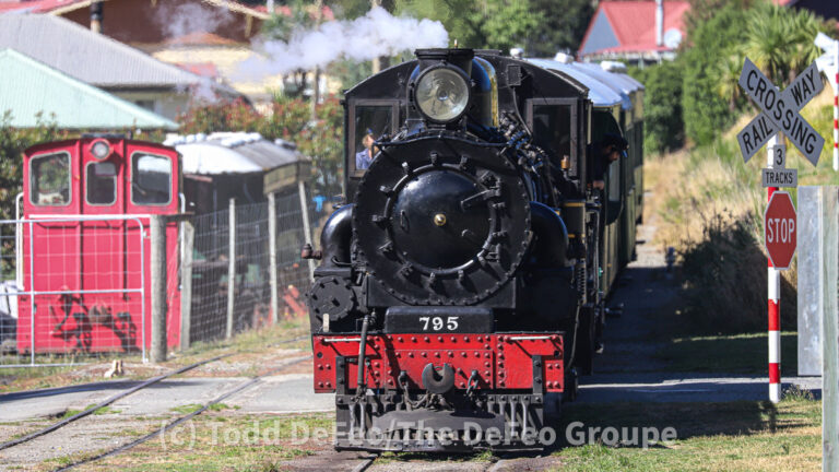 Blowing Smoke in Kingston, New Zealand