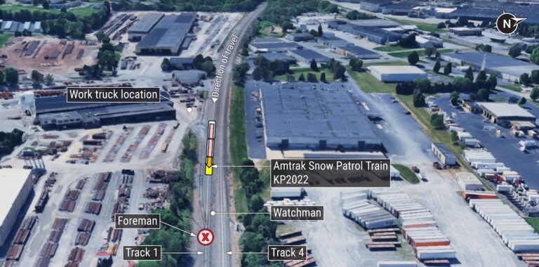 NTSB Releases Preliminary Information of Probe Into February Amtrak Employee Death