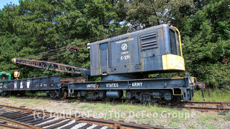 Southeastern Railway Museum Raising Money to Restore Historic U.S. Army Transportation Corps Locomotive Crane
