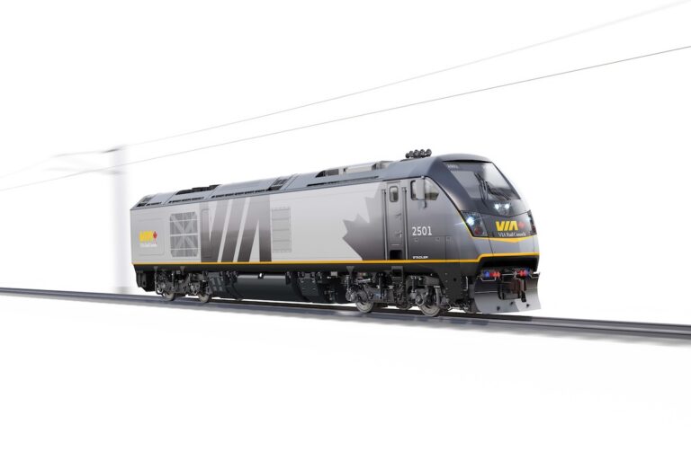 VIA Rail Orders 45 Battery-Assisted Hybrid Locomotives From Stadler